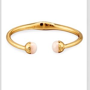 Tory Burch logo beaded bracelet